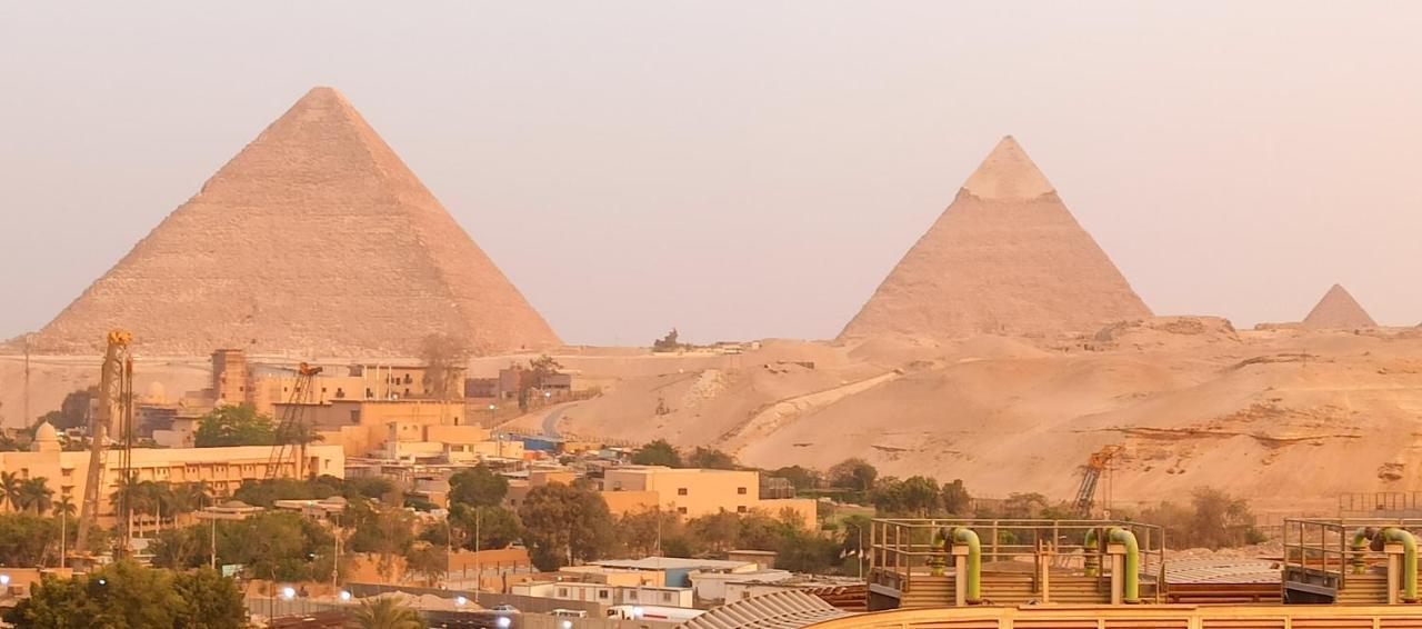 Grand Pyramids Inn Kafret el-Gabal Esterno foto
