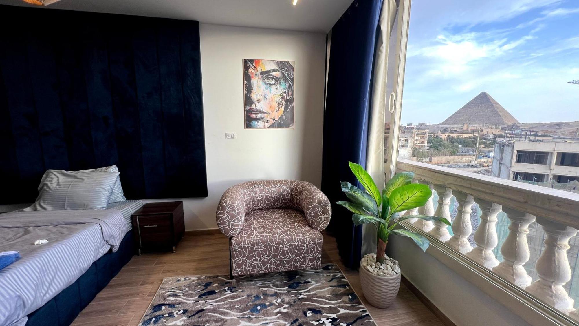 Grand Pyramids Inn Kafret el-Gabal Esterno foto