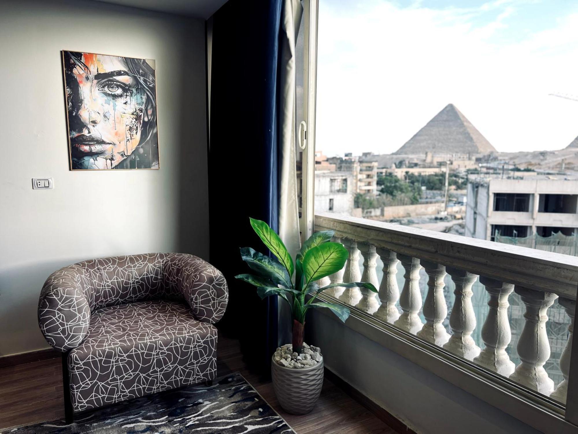 Grand Pyramids Inn Kafret el-Gabal Esterno foto